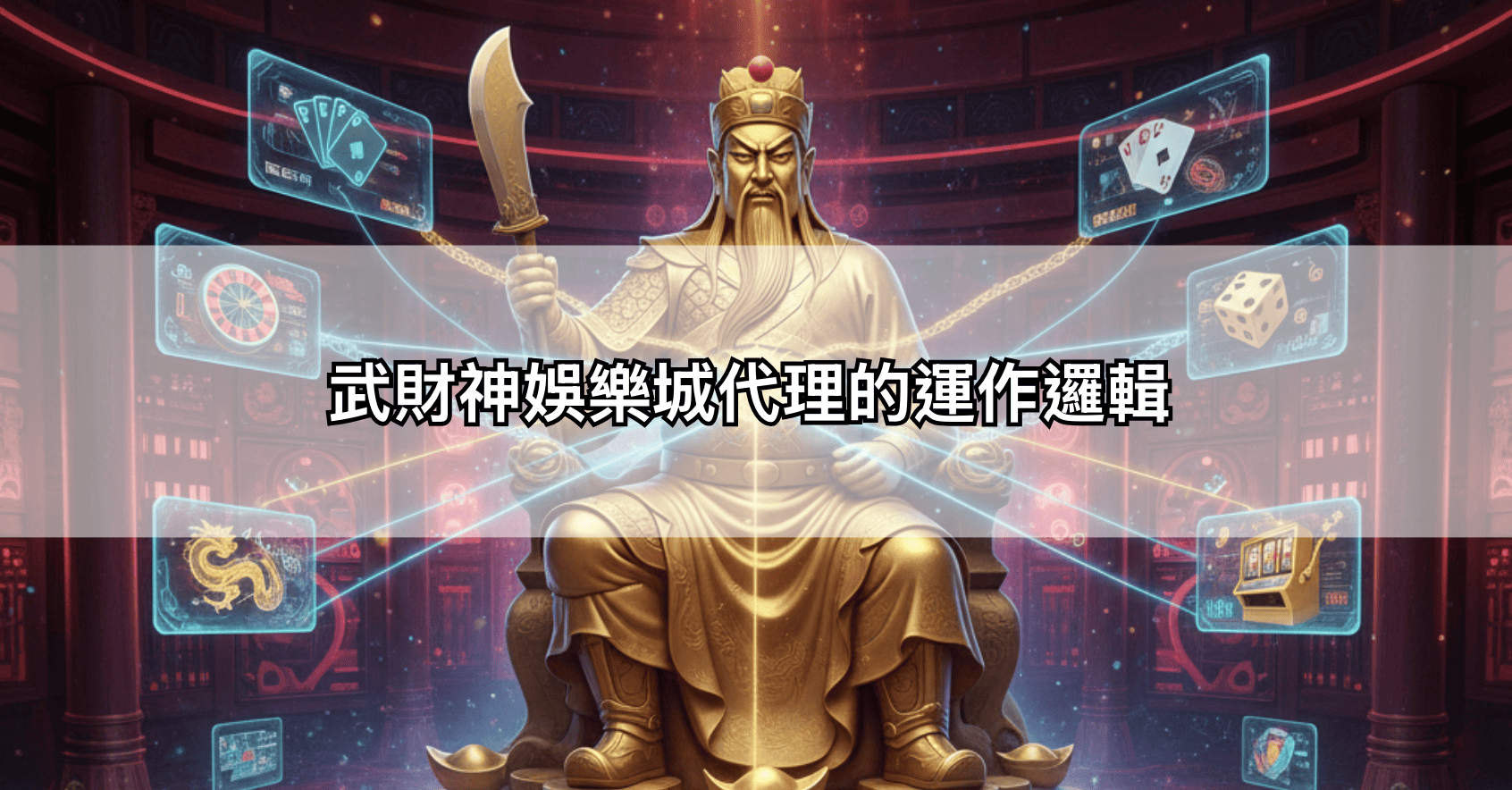 武財神娛樂城代理的運作邏輯